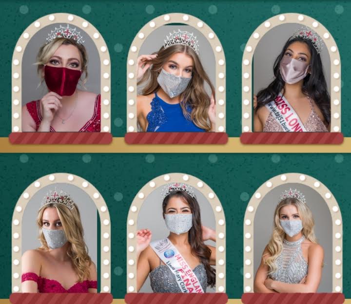 Silk Most Effective as Face Covering- as worn by Miss England Finalists