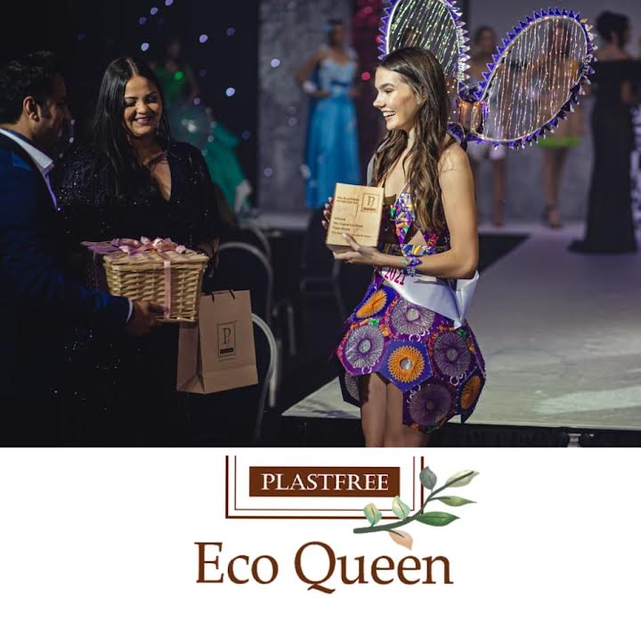 The Plastfree Eco Queen is Poppy Gerrard Miss Liverpool City Region !