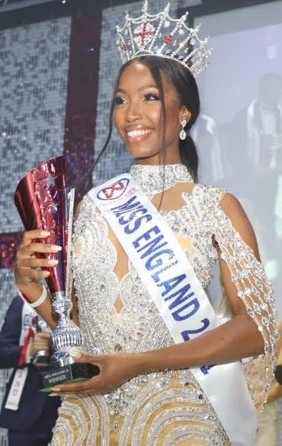 Miss England 2021 Rehema Muthamia in support of BLACK HISTORY MONTH