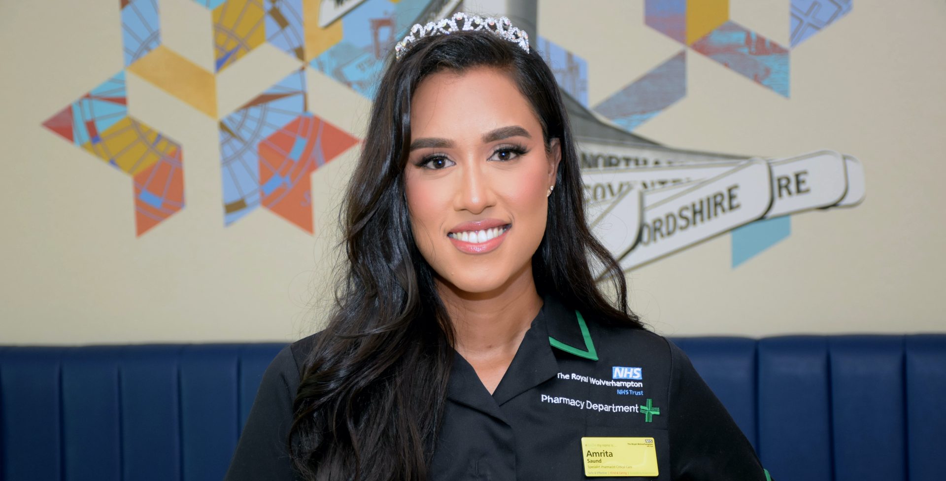 NHS PHARMACIST CROWNED MISS BIRMINGHAM