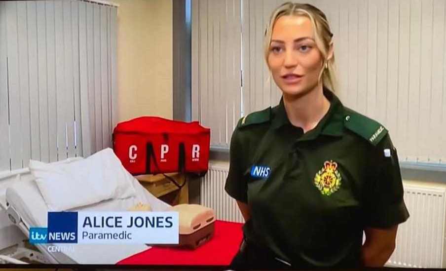 NHS PARAMEDIC & REIGNING MISS BLACK COUNTRY IS ON A MISSION