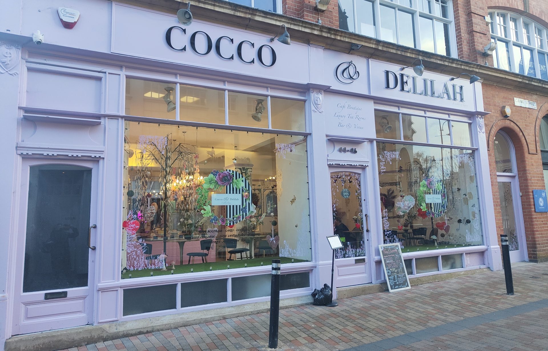 Afternoon Tea at Cocco & Delilah with Miss Leicestershire