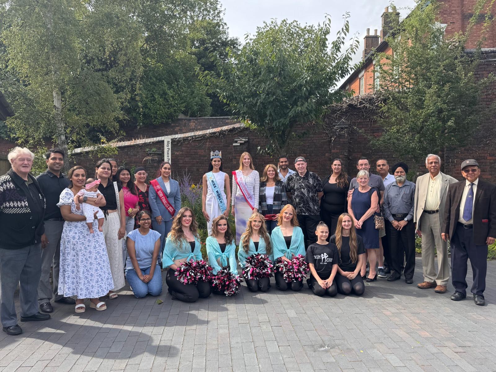 Miss Leicestershire Grace Richardson Meets Miss World 2025 – Celebrating Inner Beauty and Empowerment in Coventry