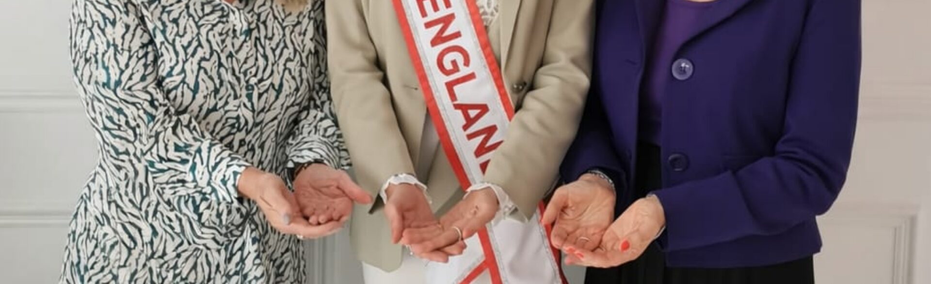 The Miss England team Joins the International Women’s Day Movement