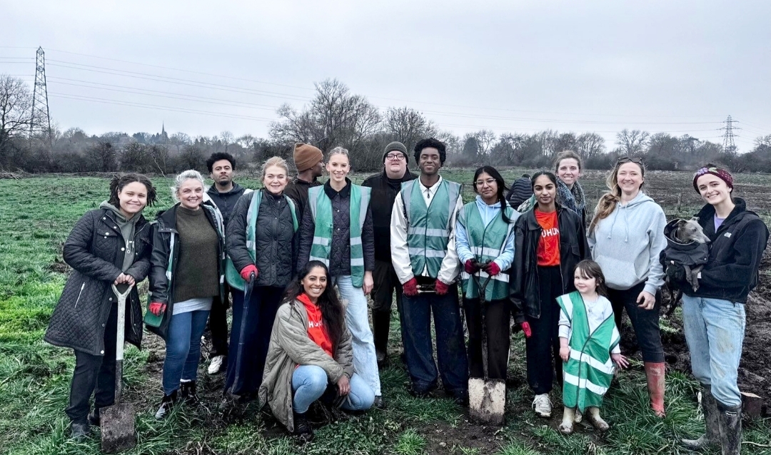 Miss England Marks International Women’s Day by Planting Trees for Victims of Domestic Violence with UHUMANS initative