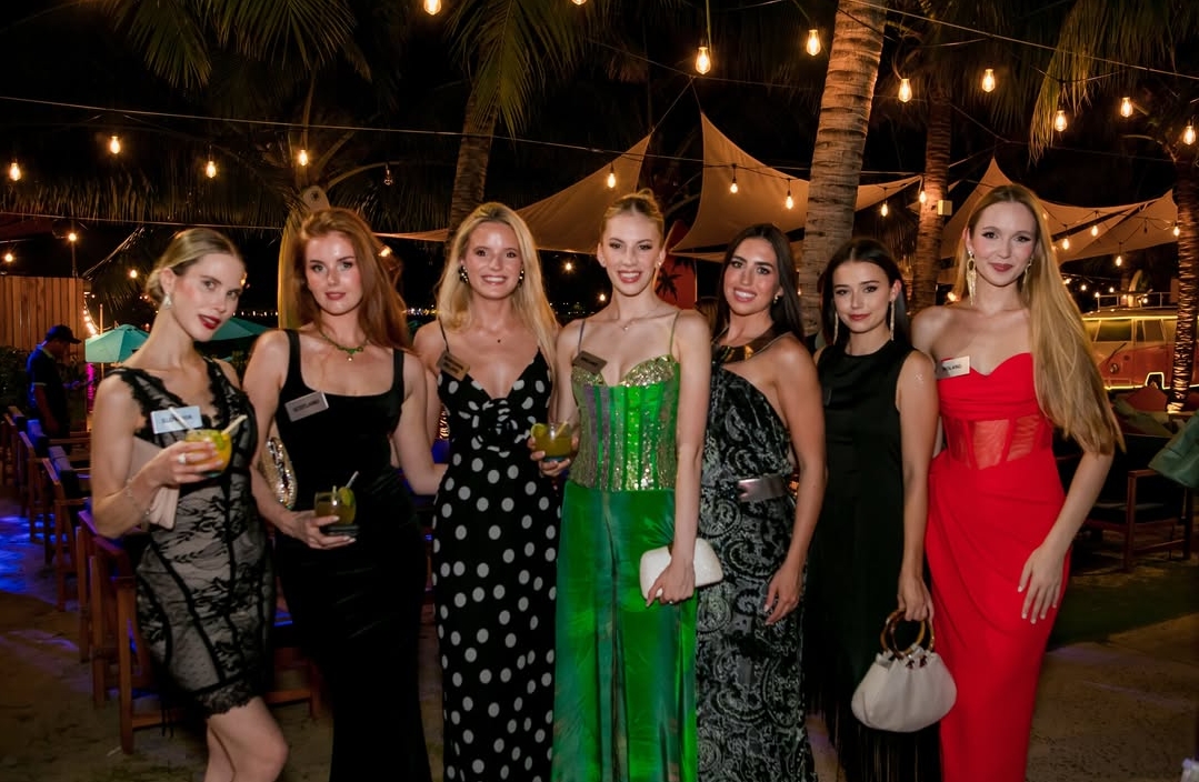 Grace Richardson Shines in Seasonal Trunk at Stunning Miss World Reception at Marina Beach Club, Nha Trang