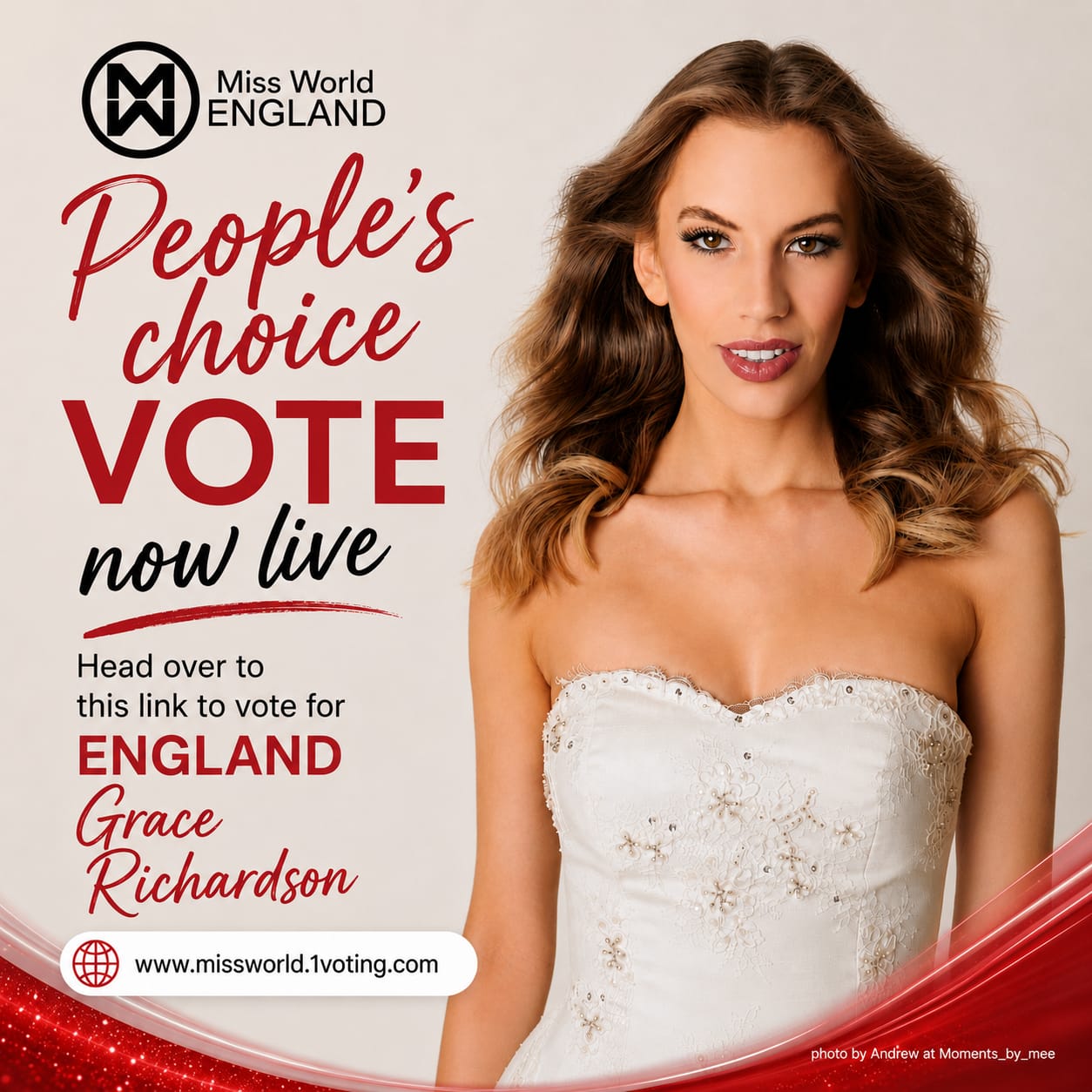 Grace Richardson Reaches Top 24 in Miss World Sports Round – Now She Needs Your Vote! 🏴󠁧󠁢󠁥󠁮󠁧󠁿👑